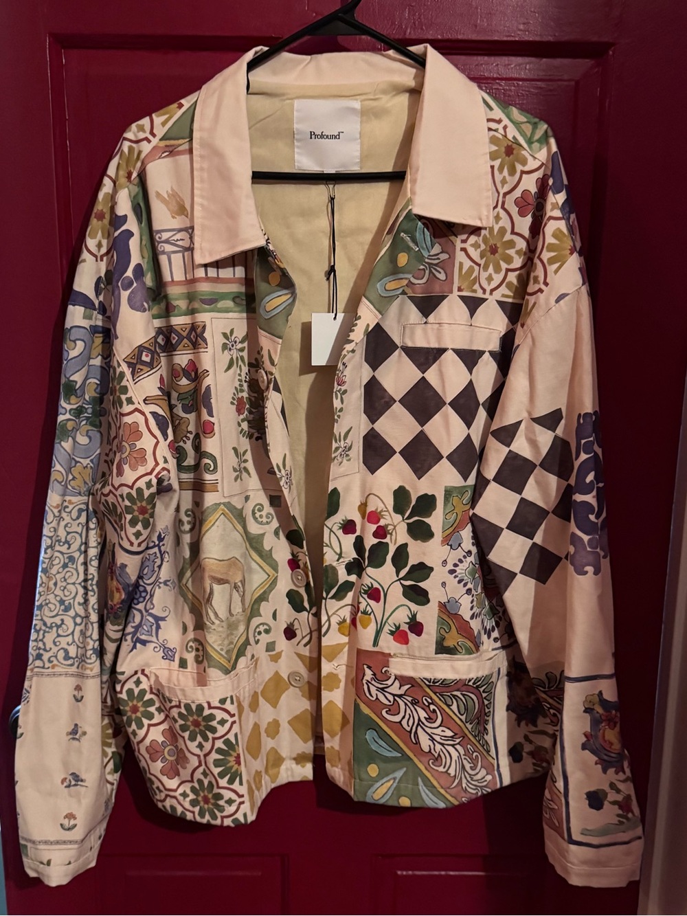 Profound mosaic jacket size large